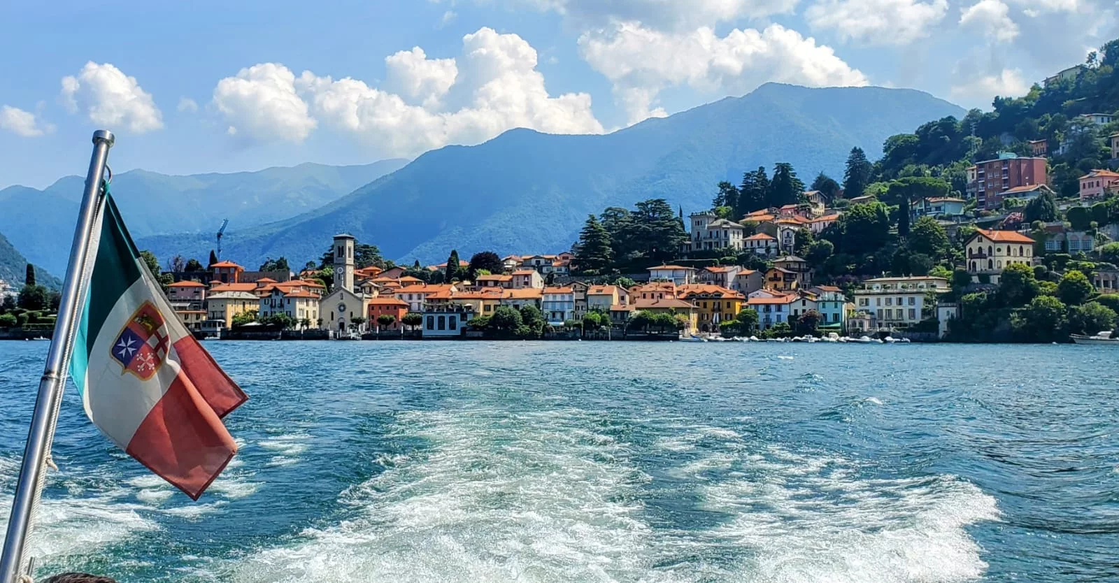 Torno from boat - Lake Como view